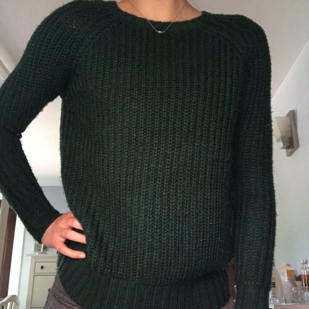 American Eagle Green Sweater, SIZE XS